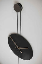 Mclocks-Serenity 45 siyah Dekoratif duvar saati-Duvar Saati-3-Milagron.com