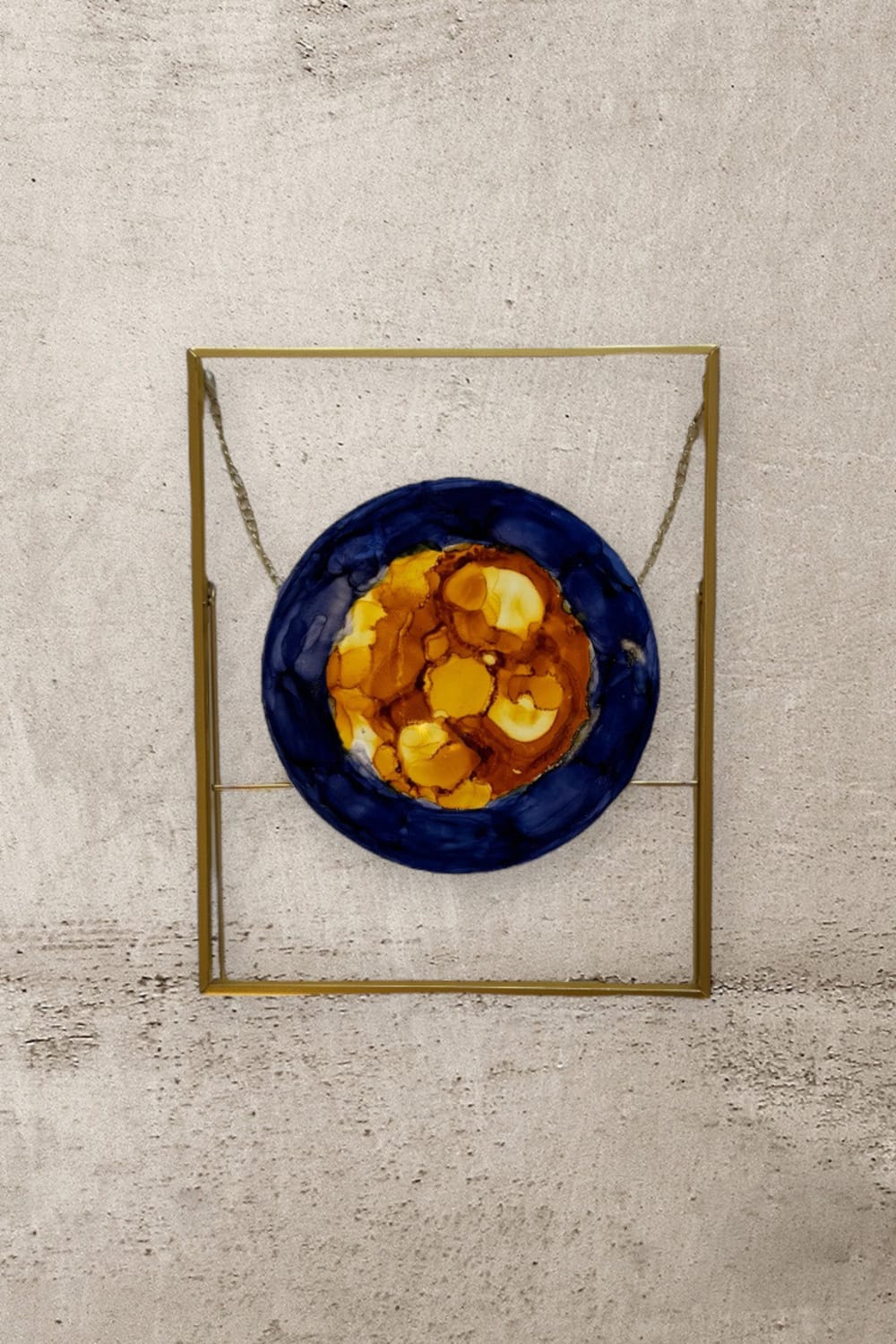 Melike Kara-'Chakra' Çerçeveli Tablo-Tablo-1-Milagron.com