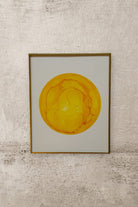 Melike Kara-'Manipura Çakra' Çerçeveli Tablo-Tablo-1-Milagron.com