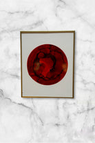 Melike Kara-'Muladhara Çakra' Çerçeveli Tablo-Tablo-1-Milagron.com