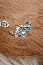 Melinka Accessories-Buffalo Gümüş Broş-Broş-2-Milagron.com