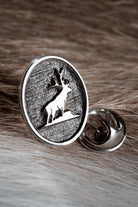 Melinka Accessories-Deer Gümüş Broş 01-Broş-2-Milagron.com