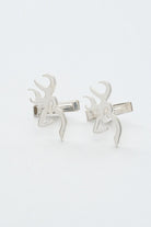 Melinka Accessories-Deer Gümüş Kol Düğmesi 01-Kol Düğmesi-1-Milagron.com