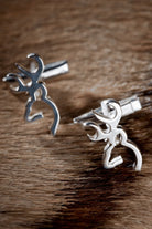 Melinka Accessories-Deer Gümüş Kol Düğmesi 01-Kol Düğmesi-2-Milagron.com