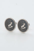 Melinka Accessories-Deer Gümüş Kol Düğmesi 04-Kol Düğmesi-1-Milagron.com