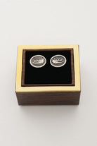 Melinka Accessories-Deer Gümüş Kol Düğmesi 06-Kol Düğmesi-5-Milagron.com