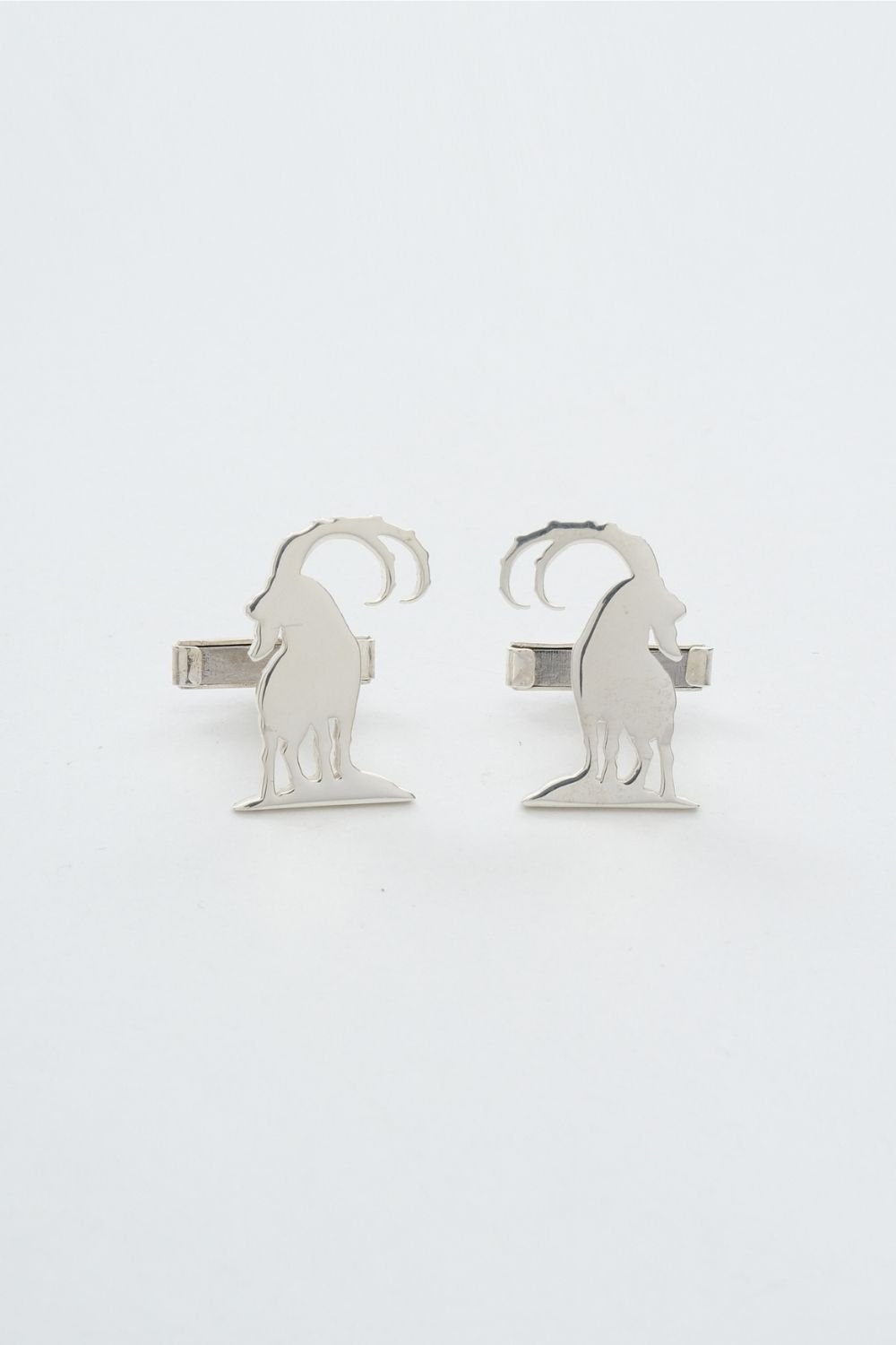 Melinka Accessories-Ibex Gümüş Kol Düğmesi-Kol Düğmesi-1-Milagron.com