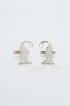 Melinka Accessories-Ibex Gümüş Kol Düğmesi-Kol Düğmesi-1-Milagron.com