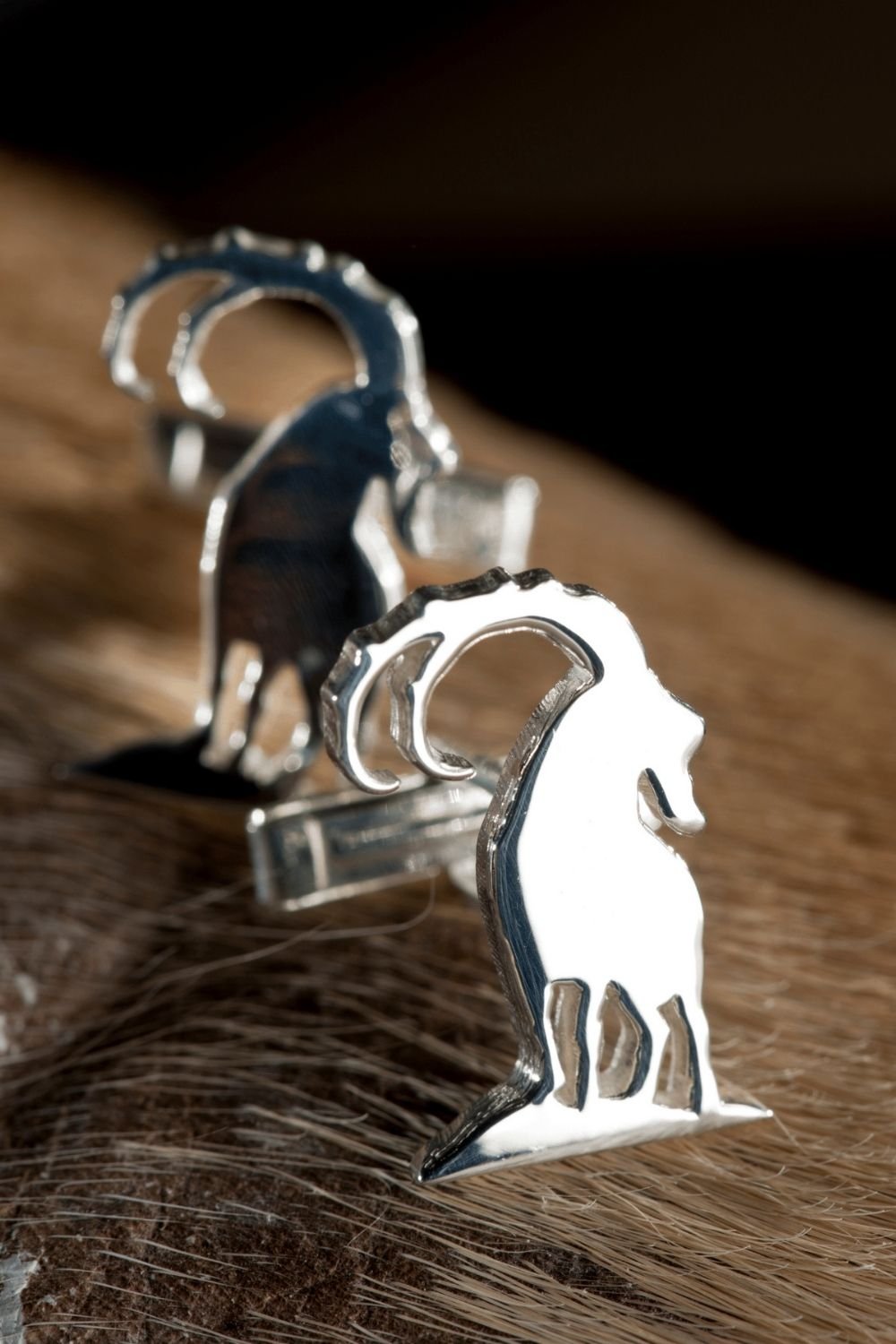 Melinka Accessories-Ibex Gümüş Kol Düğmesi-Kol Düğmesi-2-Milagron.com