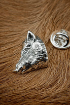 Melinka Accessories-Wild Boar Gümüş Broş 03-Broş-2-Milagron.com