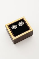 Melinka Accessories-Wild Boar Gümüş Kol Düğmesi 01-Kol Düğmesi-3-Milagron.com