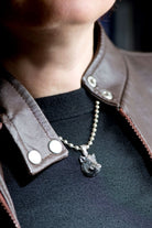 Melinka Accessories-Wild Boar Gümüş Kolye 01-Kolye-2-Milagron.com