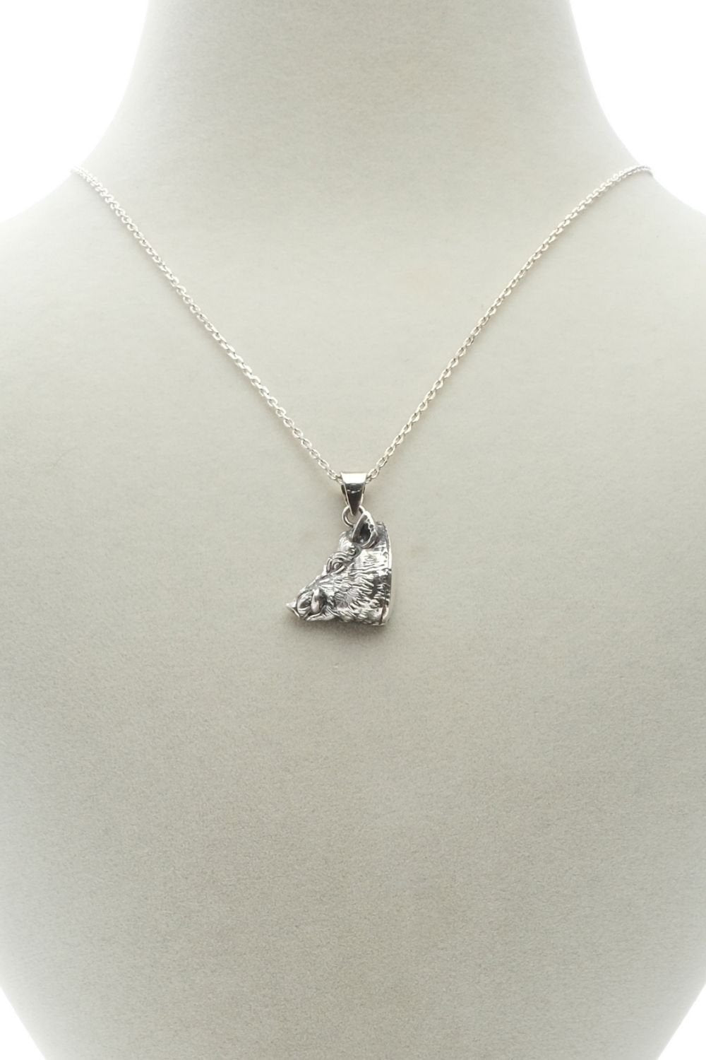 Melinka Accessories-Wild Boar Gümüş Kolye 02-Kolye-3-Milagron.com