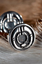 Melinka Accessories-Wild Boar Tusk Gümüş Kol Düğmesi-Kol Düğmesi-2-Milagron.com