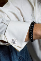 Melinka Accessories-Wild Boar Tusk Gümüş Kol Düğmesi-Kol Düğmesi-4-Milagron.com