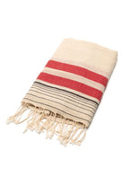 Melinka Co.-Aqua Peştemal Kırmızı-Havlu & Peştamal-1-Milagron.com