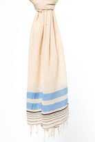 Melinka Co.-Aqua Peştemal Mavi-Havlu & Peştamal-4-Milagron.com