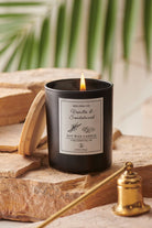 Melinka Co.-Vanilya & Sandal Ağacı Soya Mumu Sol Serisi-Mum-1-Milagron.com