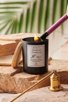 Melinka Co.-Vanilya & Sandal Ağacı Soya Mumu Sol Serisi-Mum-3-Milagron.com