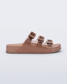 Melissa-Cozy Stripes Tokalı Üç Bantlı Terlik-Sandalet & Terlik-1-Milagron.com
