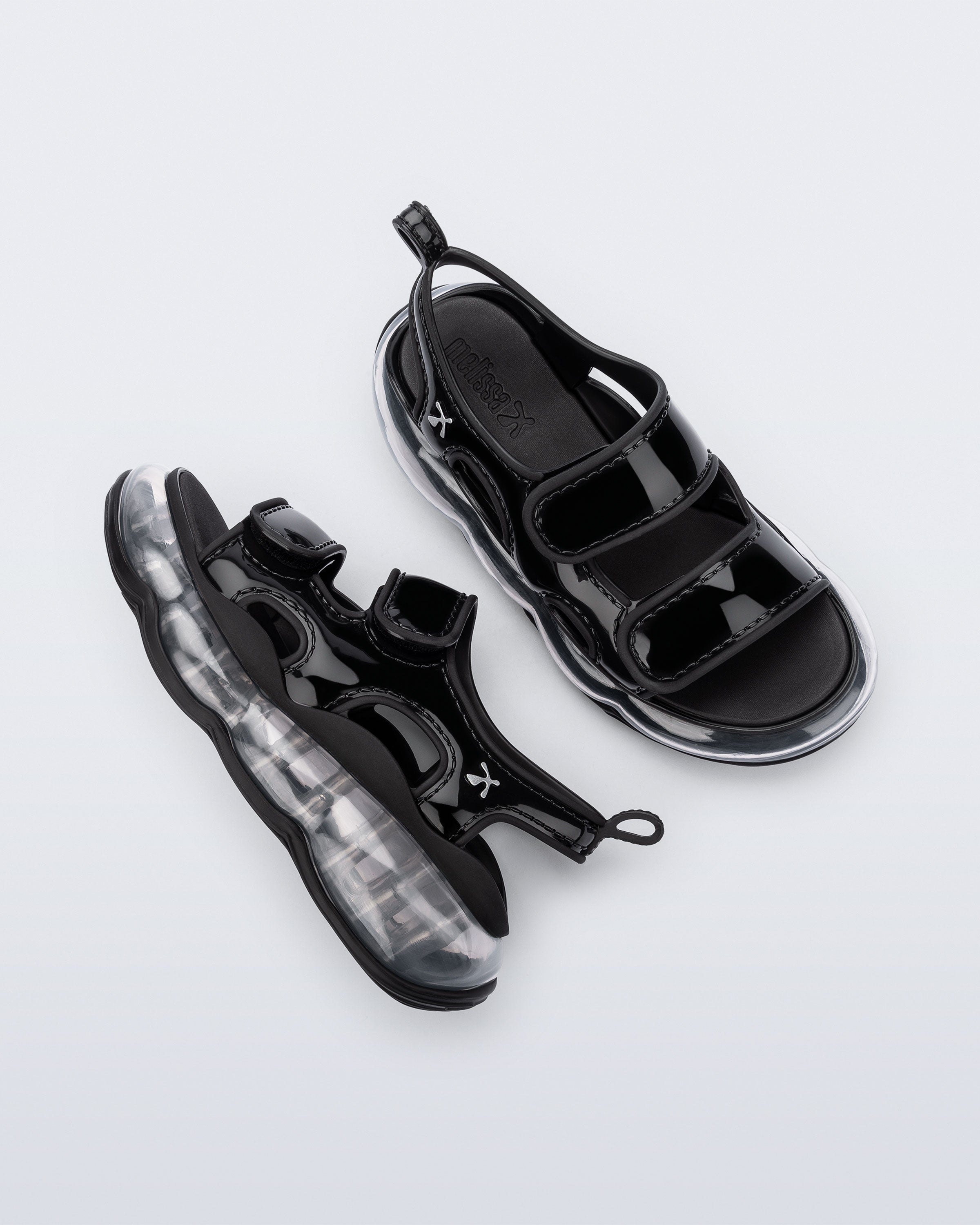  X Icon Sandal Ad