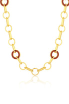 Melon-Bangle Kırmızı Mineli Kolye-Kolye-1-Milagron.com