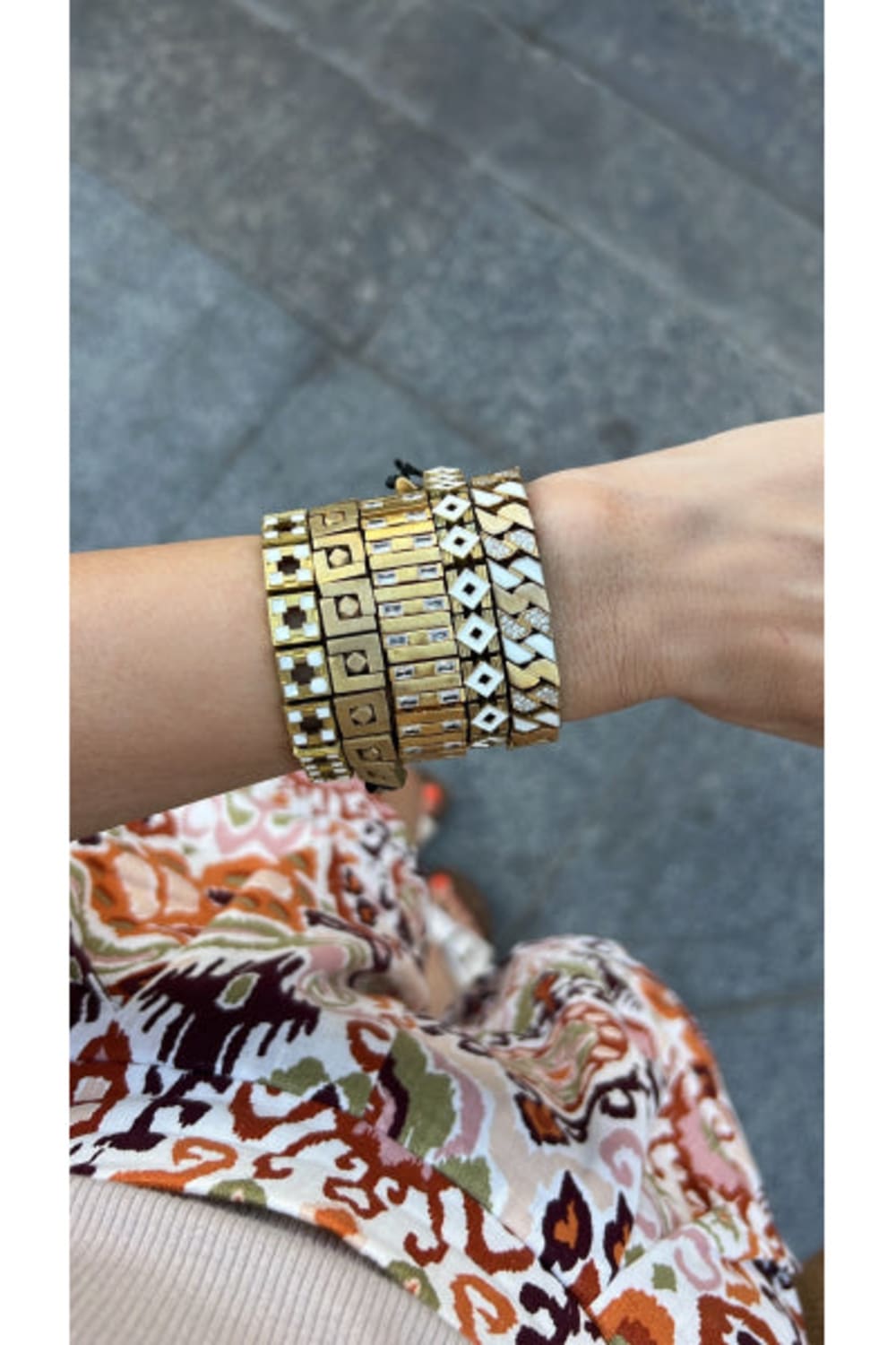 Melon-Butterfly Altın Renk Bileklik-Bileklik-2-Milagron.com