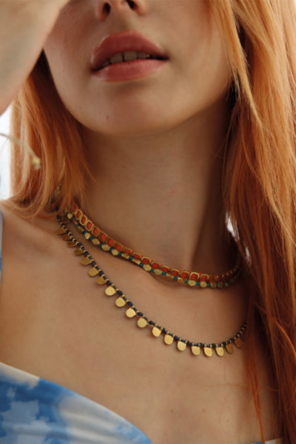 Melon-Çakra Blue Kolye-Kolye-2-Milagron.com