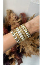 Melon-Chakra Beyaz Mine Bileklik-Bileklik-2-Milagron.com