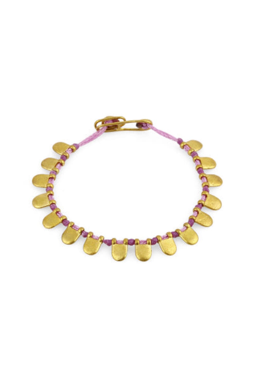 Melon-Drop Mor İp Bileklik-Bileklik-1-Milagron.com