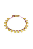 Melon-Drop Mor İp Bileklik-Bileklik-1-Milagron.com