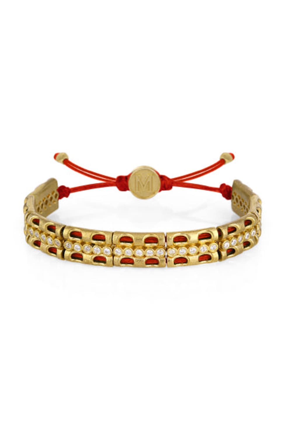 Melon-Found Taşlı Kırmızı Bileklik-Bileklik-1-Milagron.com