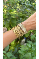 Melon-Glam Altın Rengi Bileklik-Bileklik-2-Milagron.com