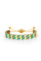 Melon-Gold Green Chain Bileklik-Bileklik-1-Milagron.com