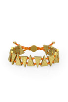 Melon-Gold Zigzag Bileklik-Bileklik-1-Milagron.com