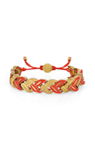 Melon-Leaf Kırmızı Mine Bileklik-Bileklik-1-Milagron.com