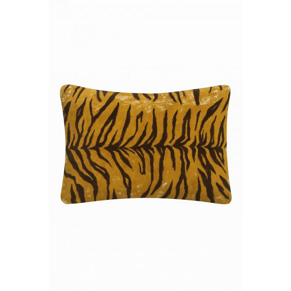 Melon-Leopar Desenli Kadife Mini Kırlent Kılıfı-Kırlent-1-Milagron.com