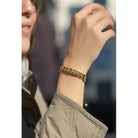 Melon-Melon Crunchy Gold Bileklik-Bileklik-1-Milagron.com