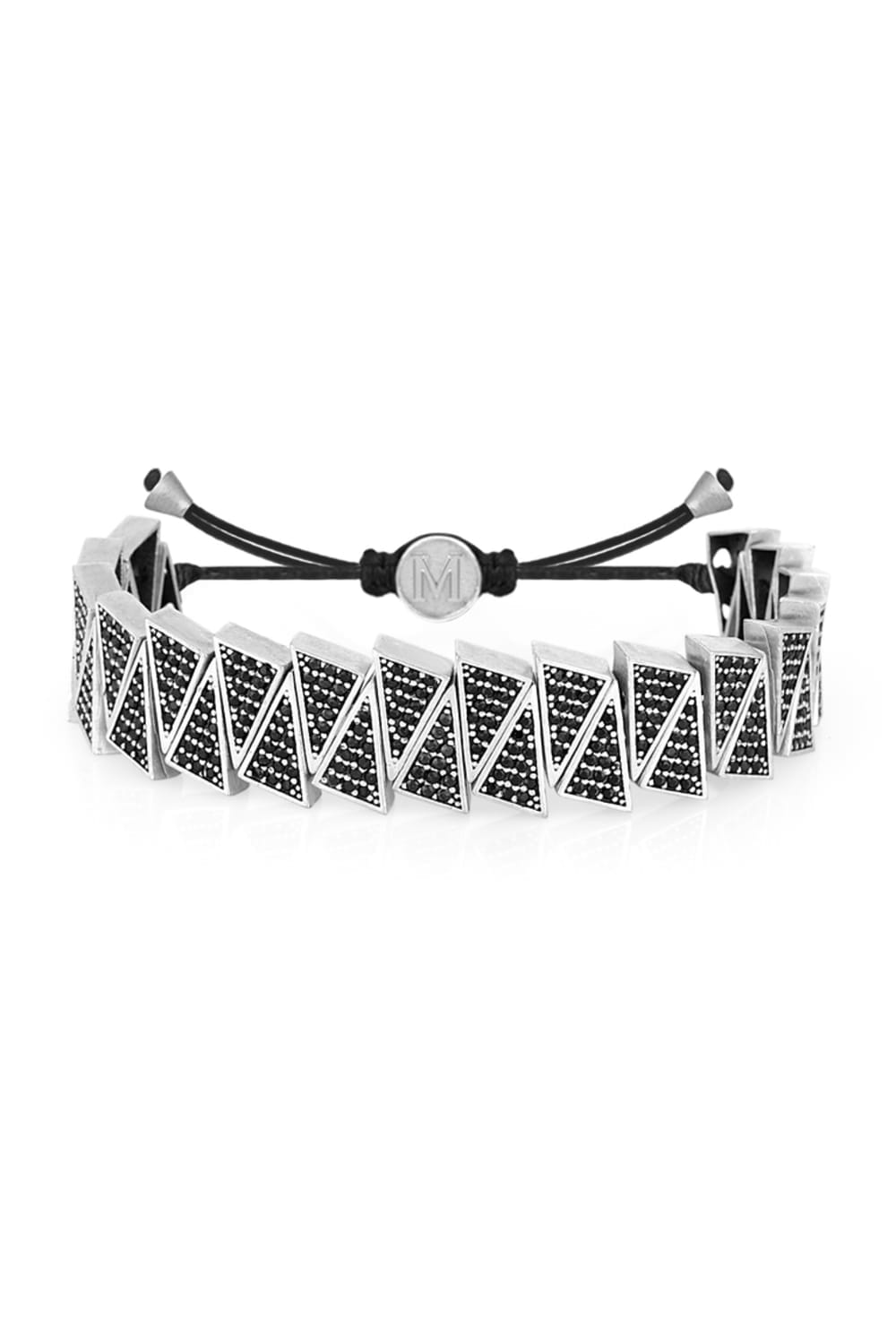 Melon-Mood Antik Kaplama Siyah Taşlı Bileklik-Bileklik-1-Milagron.com