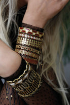 Melon-Needle Gold Cherry Bileklik-Bileklik-2-Milagron.com