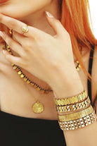 Melon-New Mel Altın Rengi Bileklik-Bileklik-3-Milagron.com