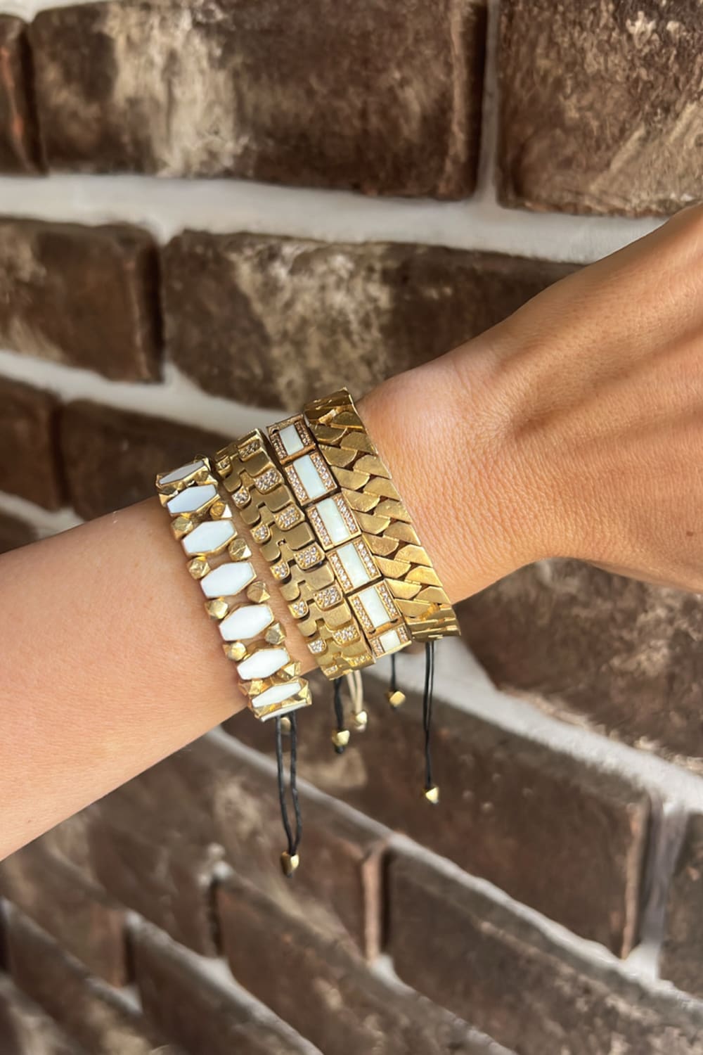 Melon-Noah Stone Gold Bileklik-Bileklik-2-Milagron.com