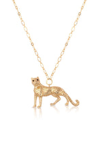 Melon-SORUNLU - Altın Panter Kolye-Kolye-1-Milagron.com