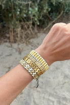 Melon-Sasha Beyaz Mine Bileklik-Bileklik-2-Milagron.com