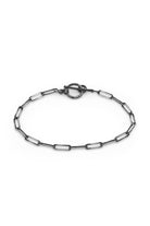 Melon-Silver Cuban 925 Ayar Gümüş Bileklik-Bileklik-1-Milagron.com