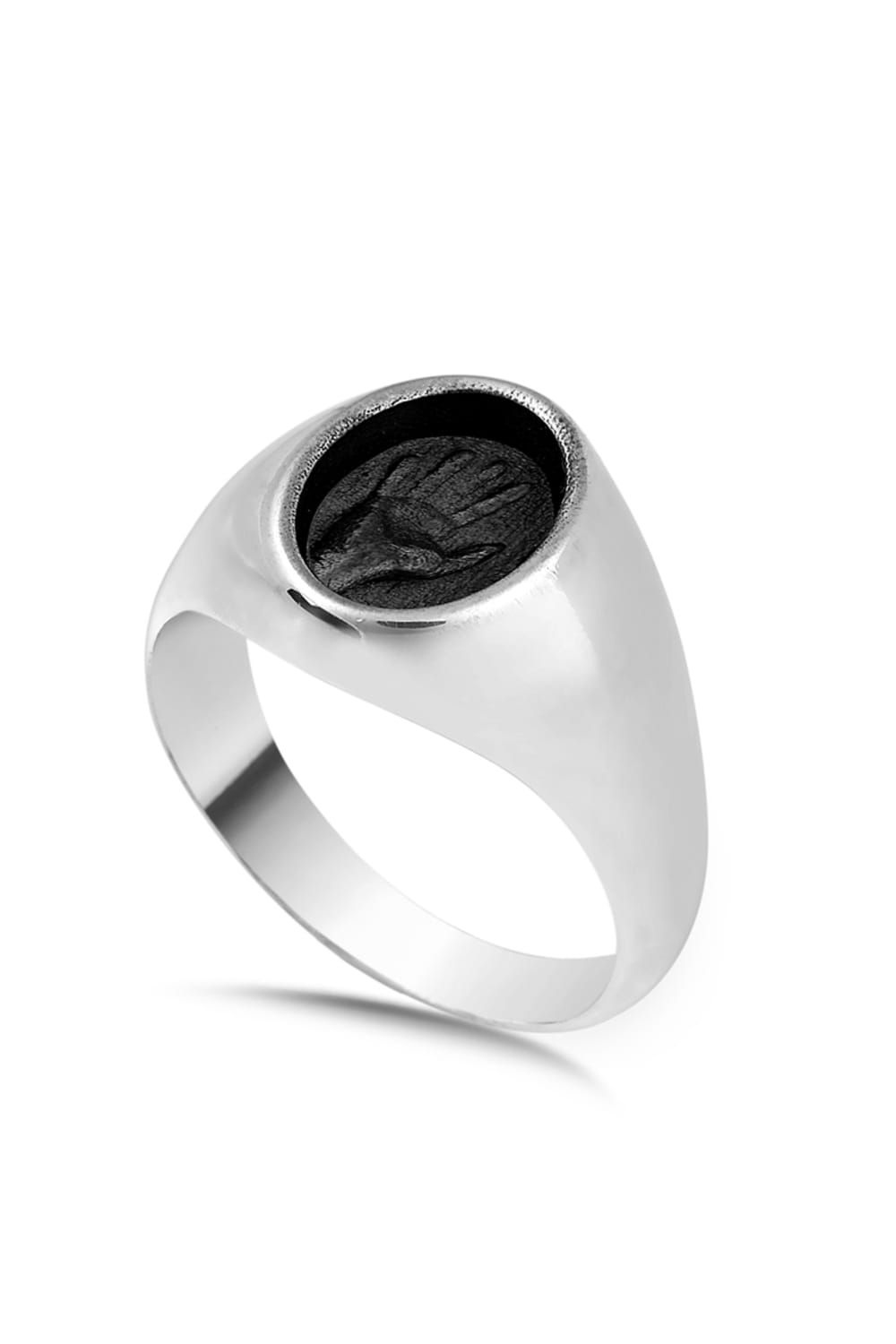 Melon-Silver Hand 925 Ayar Gümüş Yüzük-Yüzük-1-Milagron.com