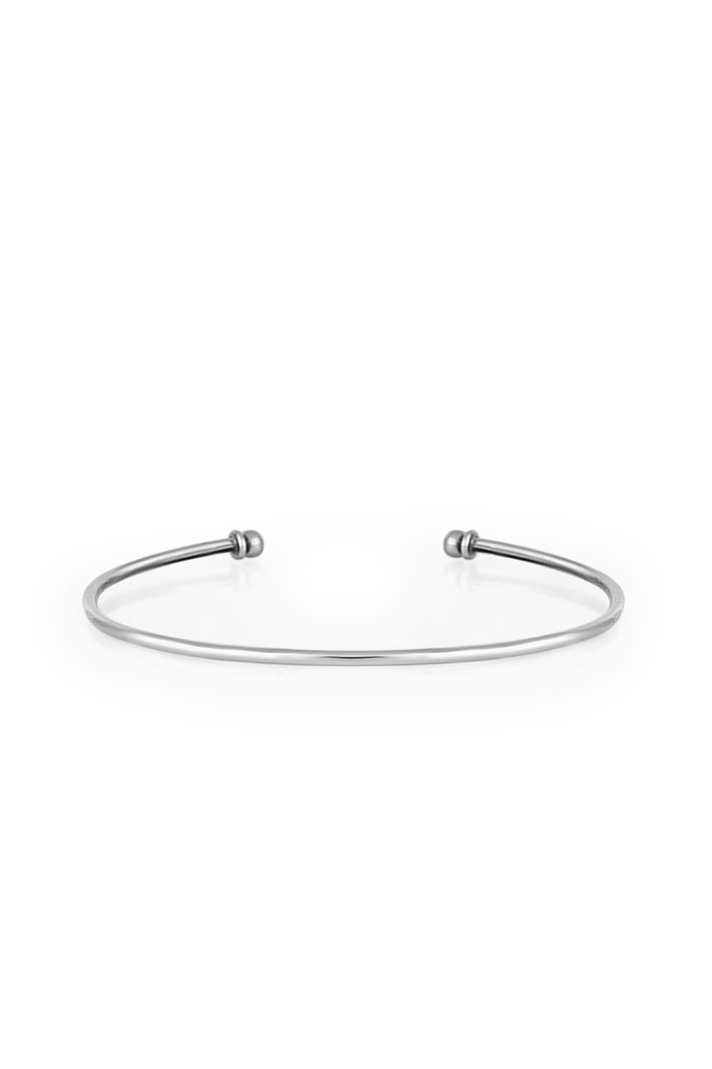 Melon-Silver Wazup 925 Ayar Gümüş Kelepçe-Bileklik-1-Milagron.com