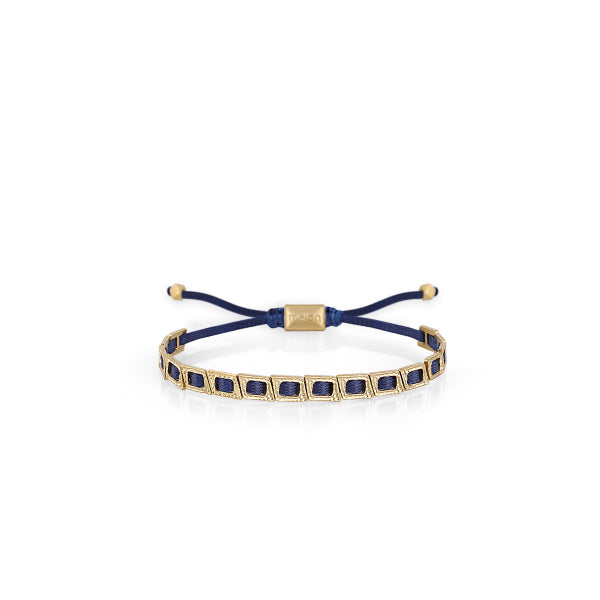 Melon Solen Blue Gold Bileklik