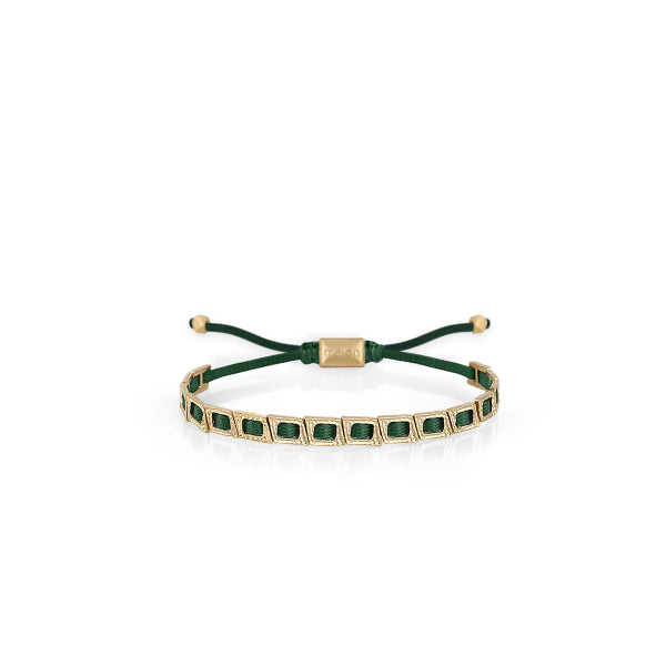 Melon Solen Green Gold Bileklik