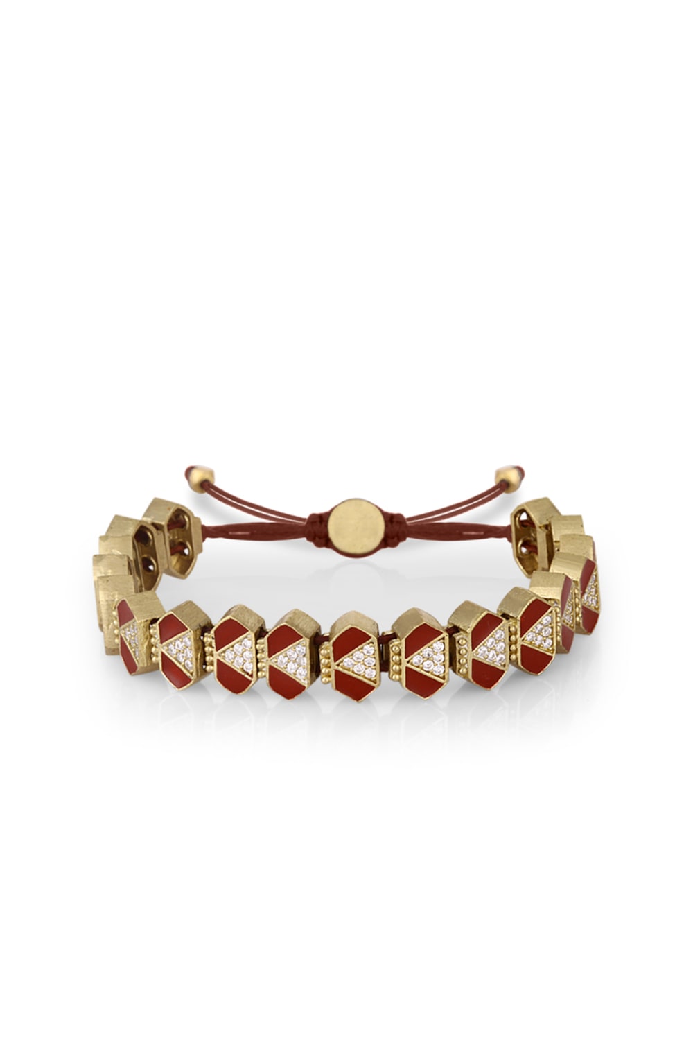 Melon-Vega Bordo Mine Bileklik-Bileklik-1-Milagron.com